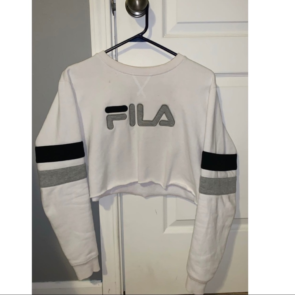Fila cropped crew neck